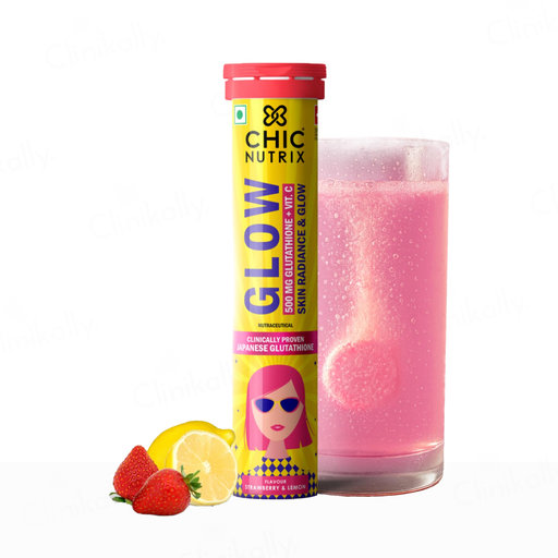 Chicnutrix Glow 500mg Glutathione + Vit. C Effervescent Tablet